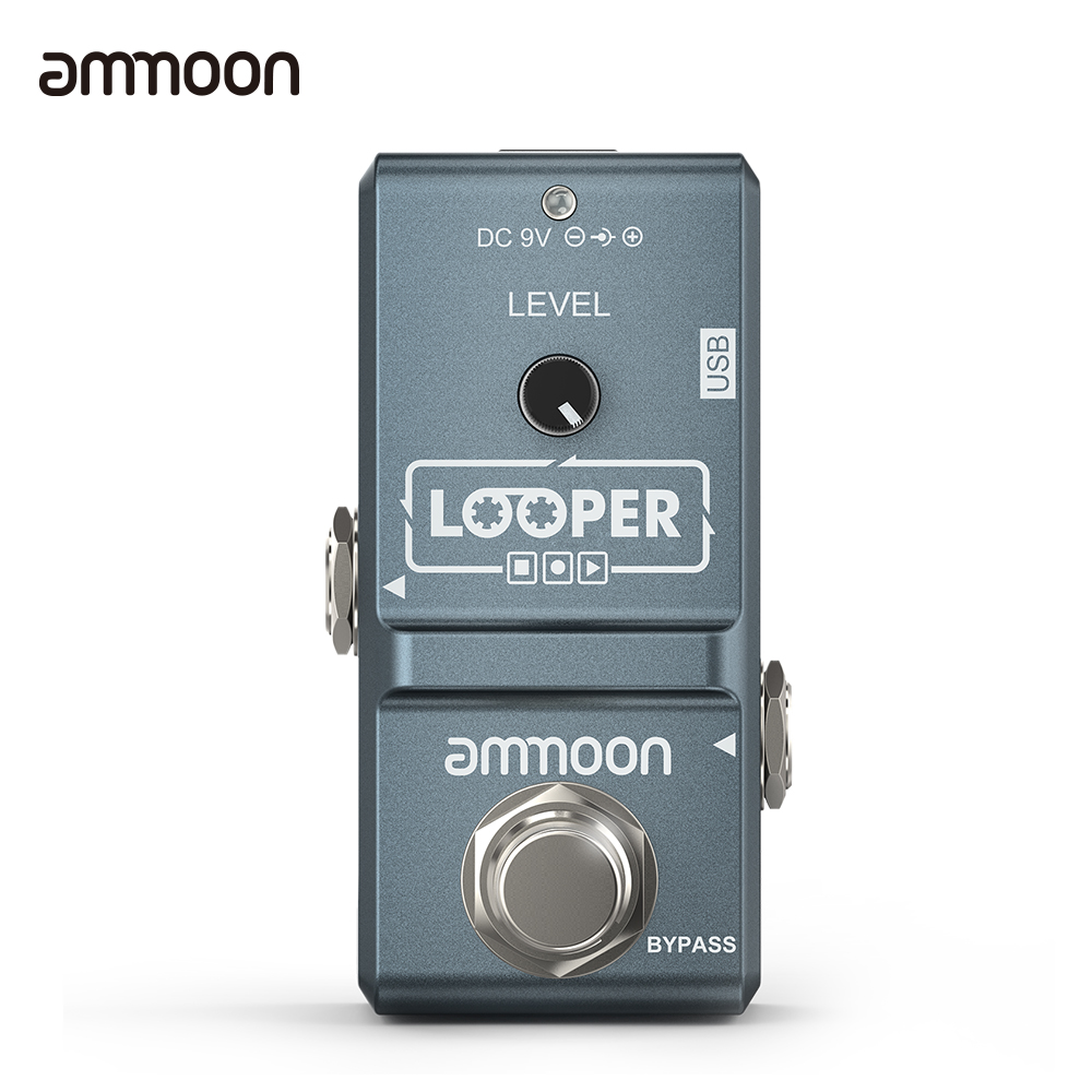 Looper Pedal Guitar - Ammoon AP-09 Nano Loop педаль эффектов