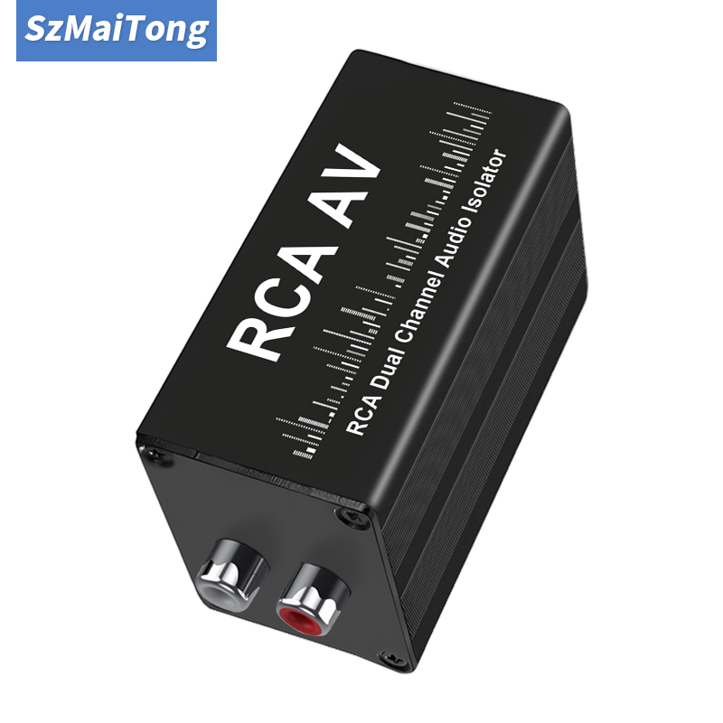 Audio Music For - Профессиональный аудиофильтр-глушитель помех, 2-канальный RCA-изолятор земляных