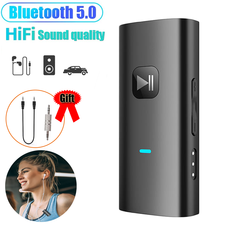 Audio Hd Music - Беспроводной приемник JINSERTA, Bluetooth 5,0, аудио-адаптер,