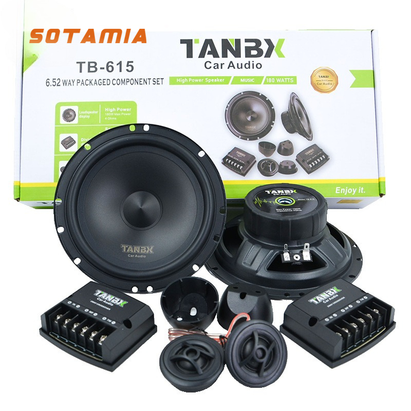 Audio Music Online Free - SOTAMIA 60W 6,5-дюймовый коаксиальный динамик-сабвуфер HIFI