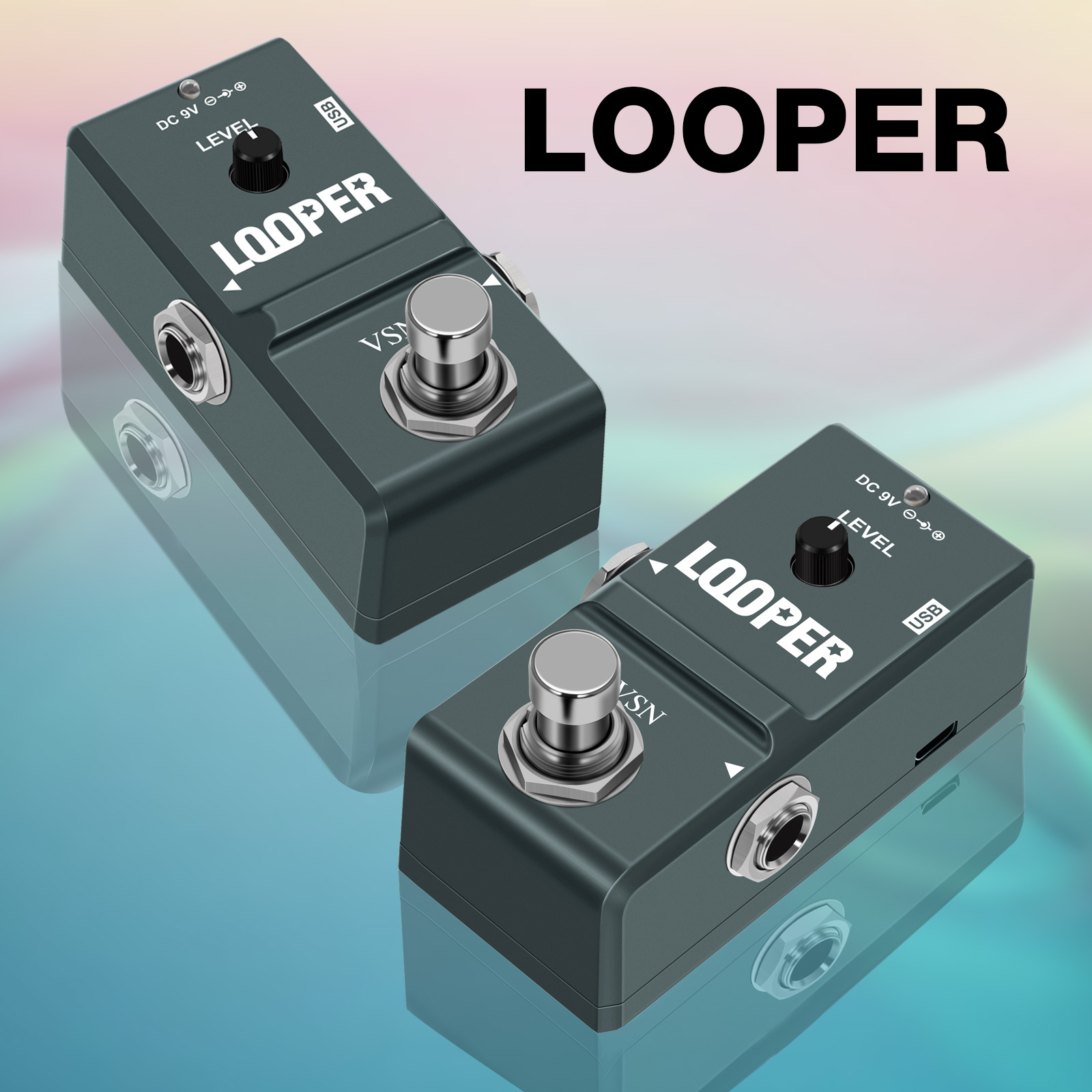 VSN гитарная педаль Looper, ци – обзор и цена Looper Pedal Guitar