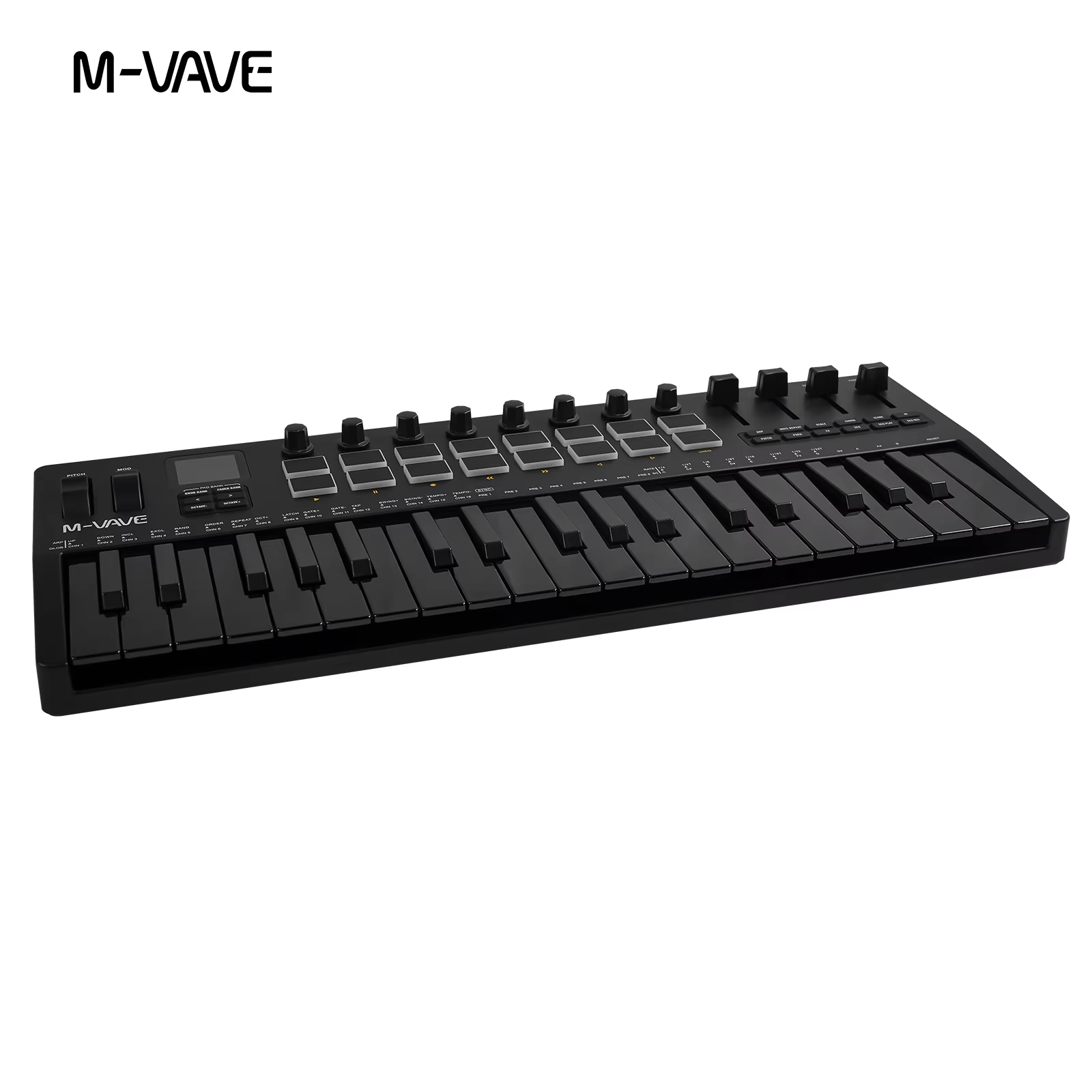 M-VAVE SMK-37 PRO – 37-клавишн – обзор и цена Midi Controller Pad