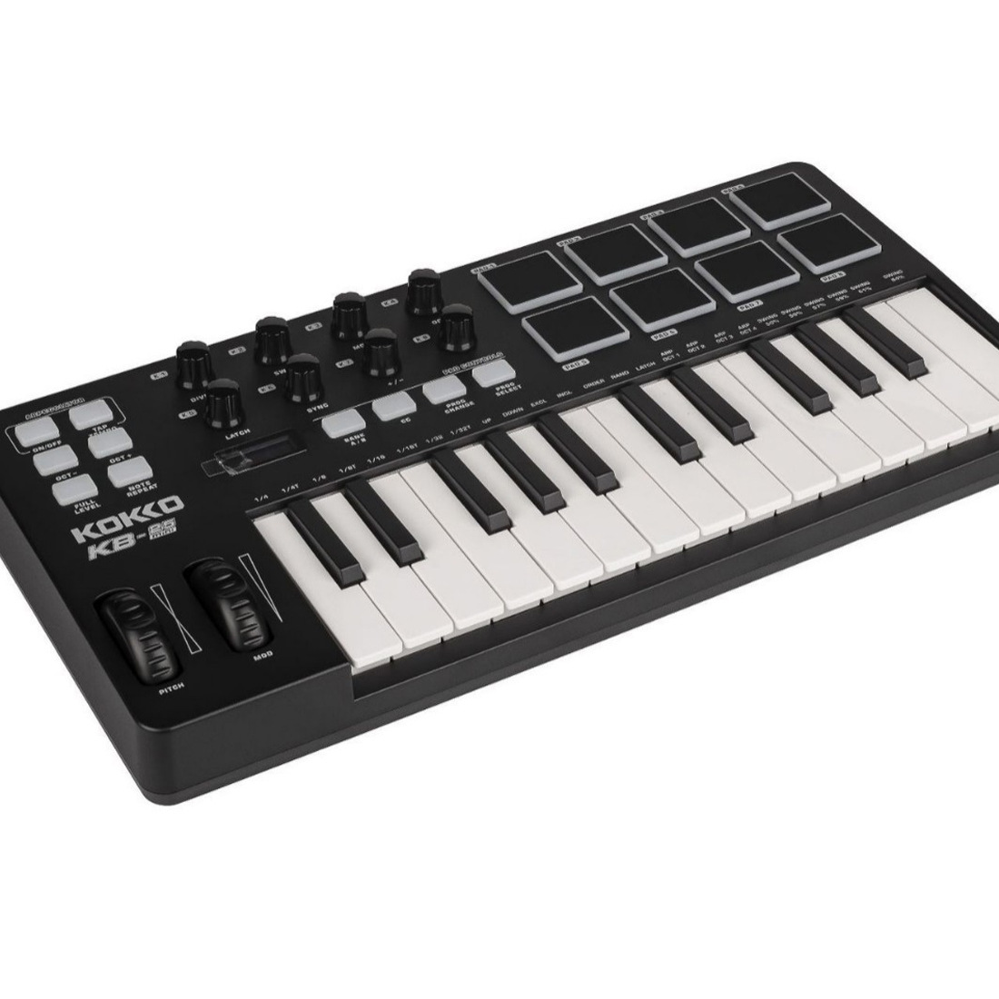 25-клавишная MIDI-клавиатура,  – обзор и цена Midi Controller Pad