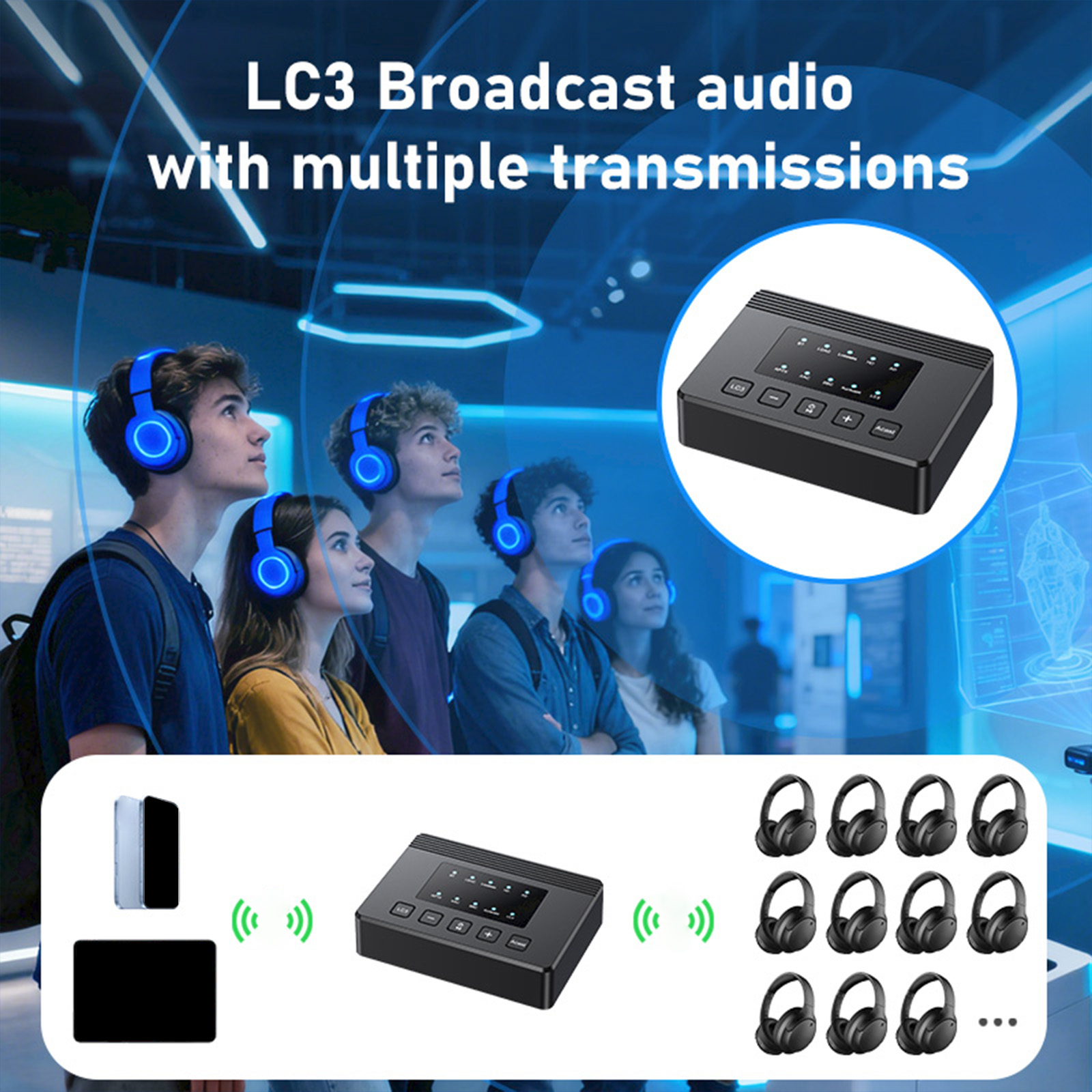 Аудиоприемник Bluetooth 6.0 LD – обзор и цена Audio Hd Music