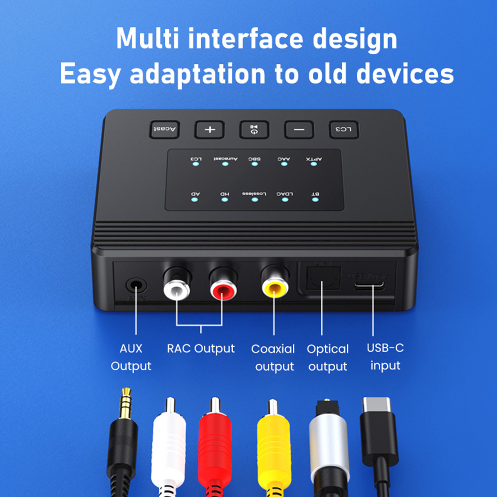 Аудиоприемник Bluetooth 6.0 LD – обзор и цена Audio Hd Music