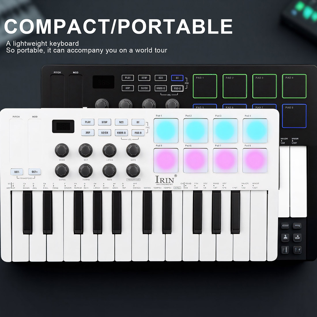 Портативный MIDI-контроллер SM – обзор и цена Midi Controller Pad