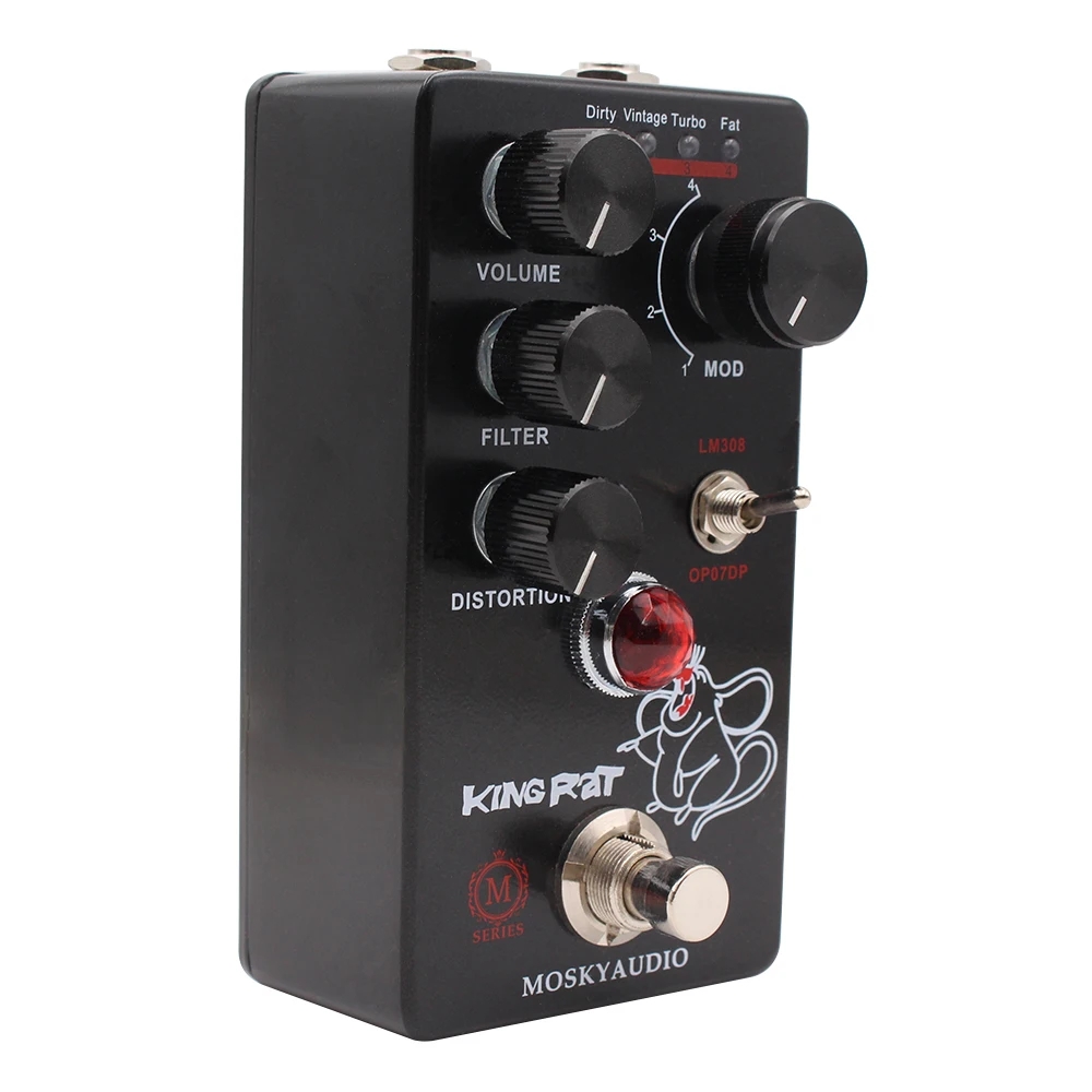 Педаль эффектов Mosky KING RAT – обзор и цена Looper Pedal Guitar
