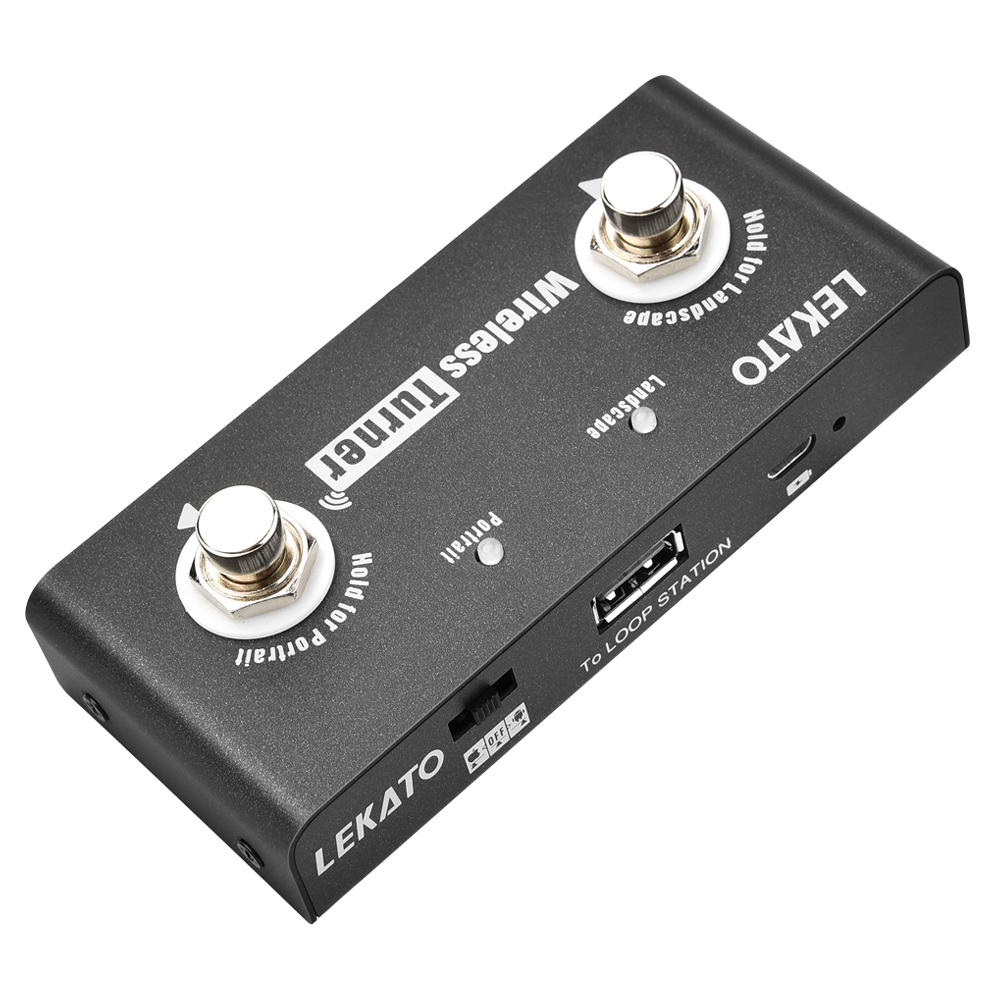 Lekato Беспроводная внешняя пе – обзор и цена Looper Pedal Guitar