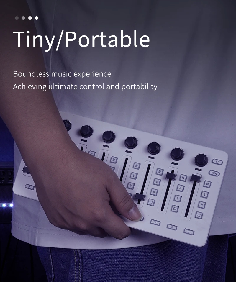 M-VAVE SMC-Mixer Беспроводной  – обзор и цена Midi Controller Pad